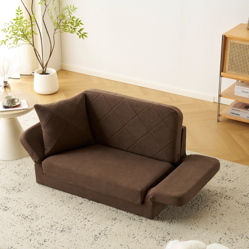 【日本国内出荷-3日で配達】ソファーベッド ソファベッド ローソファー 2人掛け マルチに使える3WAY 6段階リクライニング クッション付き 座椅子 ソファ 折りたたみベッド DJYC25 【日本国内出荷-3日で配達】ソファーベッド ソファベッド ローソファー 2人掛け マルチに使える3WAY 6段階リクライニング クッション付き 座椅子 ソファ 折りたたみベッド DJYC25