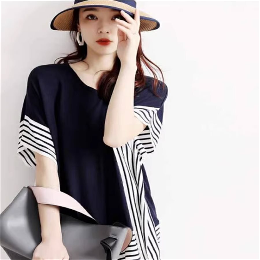 トップス 2色 Tシャツ ロング丈 半袖 ドルマンスリーブ ラウンドネック Aライン フレア プルオーバー バイカラー 薄手生地 かわいい 大人可愛い 大人女子 こなれ感 シンプル トップス 2色 Tシャツ ロング丈 半袖 ドルマンスリーブ ラウンドネック Aライン フレア プルオーバー バイカラー 薄手生地 かわいい 大人可愛い 大人女子 こなれ感 シンプル