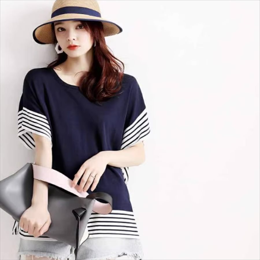 トップス 2色 Tシャツ ロング丈 半袖 ドルマンスリーブ ラウンドネック Aライン フレア プルオーバー バイカラー 薄手生地 かわいい 大人可愛い 大人女子 こなれ感 シンプル トップス 2色 Tシャツ ロング丈 半袖 ドルマンスリーブ ラウンドネック Aライン フレア プルオーバー バイカラー 薄手生地 かわいい 大人可愛い 大人女子 こなれ感 シンプル