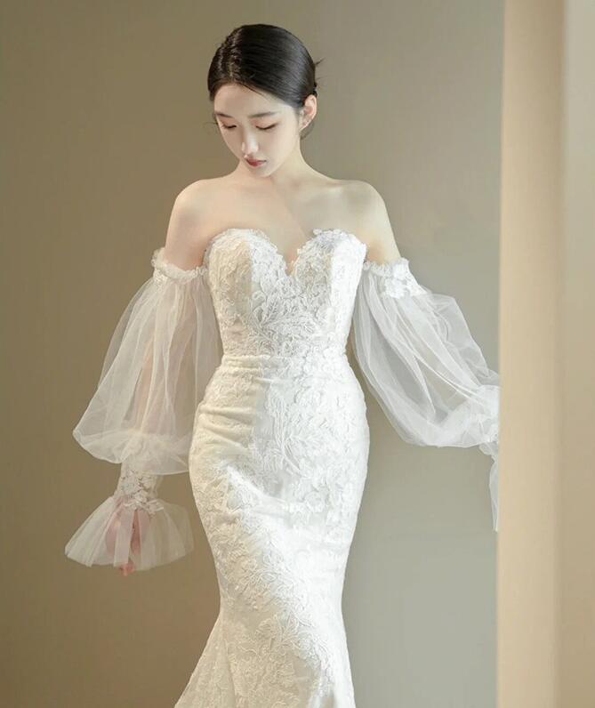 マーメイド 花嫁ドレス きれいめ 前撮りドレス 後撮り 結婚式ドレス パーティードレス お姫様 成人式ドレス 可愛い 高級感 ウェディングドレス フォトウェディング撮影 カラードレス コンサート オフ マーメイド 花嫁ドレス きれいめ 前撮りドレス 後撮り 結婚式ドレス パーティードレス お姫様 成人式ドレス 可愛い 高級感 ウェディングドレス フォトウェディング撮影 カラードレス コンサート オフ