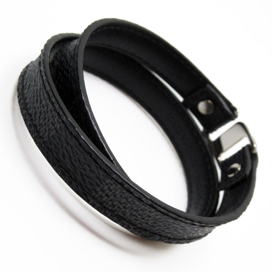 ルイ ヴィトン LOUIS VUITTON ブレスレット ダミエ グラフィット ダミエグラフィットキャンバス ブラック メンズ M6763 t19084g ルイ ヴィトン LOUIS VUITTON ブレスレット ダミエ グラフィット ダミエグラフィットキャンバス ブラック メンズ M6763 t19084g