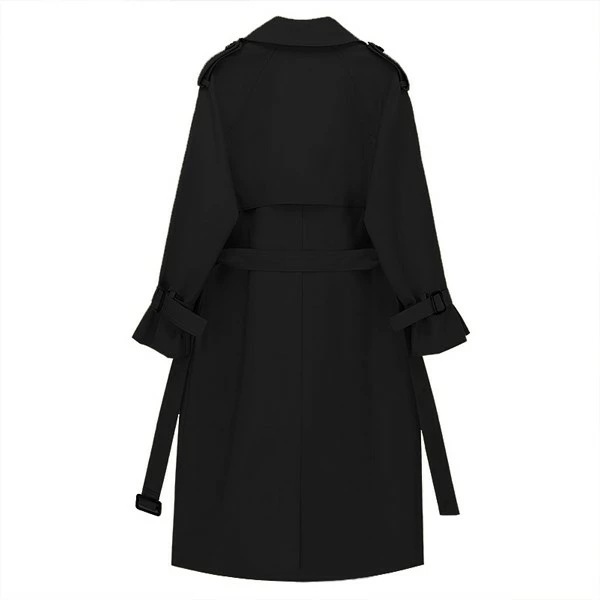 トレンチコート レディース 春秋コート ミディアムコート ショート丈コート スプリングコート 春コート アウター オシャレ 上品 無地 通勤 着痩せ カジュアル 韓国風 ブラック 黒 小さいサイズ 大 トレンチコート レディース 春秋コート ミディアムコート ショート丈コート スプリングコート 春コート アウター オシャレ 上品 無地 通勤 着痩せ カジュアル 韓国風 ブラック 黒 小さいサイズ 大