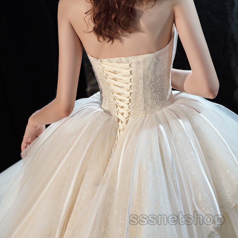ウェディングドレス 大きいサイズ... : レディース服 結婚式 限定25％OFF
