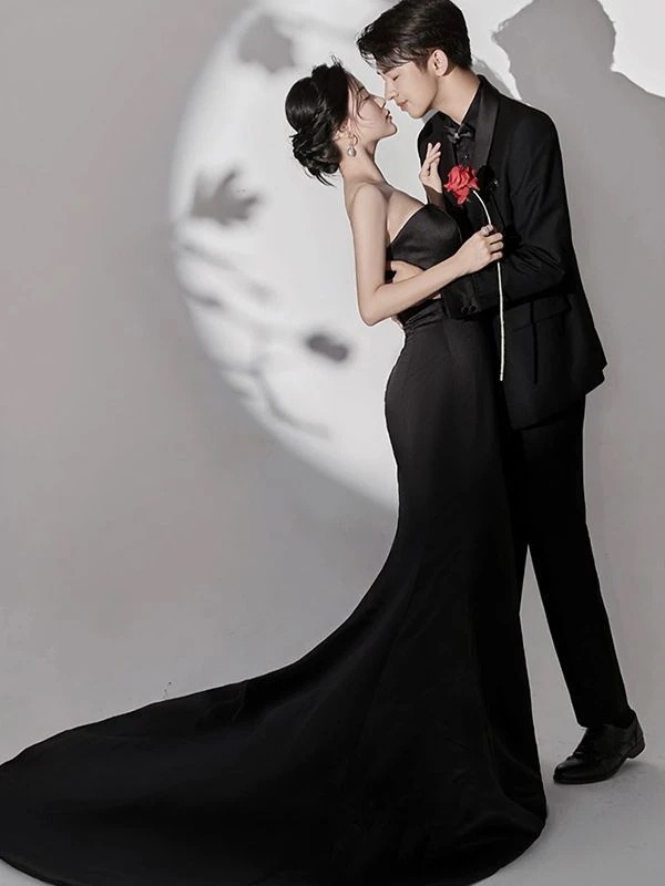 2024品追加パーティドレスウェディングドレスワンピース黒パーティードレス結婚式二次会半袖ホルターネックドレス前撮りAラインマーメイド花嫁ロングドレスお呼ばれ韓国 ワンピースパーティードレスワンピース 2024品追加パーティドレスウェディングドレスワンピース黒パーティードレス結婚式二次会半袖ホルターネックドレス前撮りAラインマーメイド花嫁ロングドレスお呼ばれ韓国 ワンピースパーティードレスワンピース