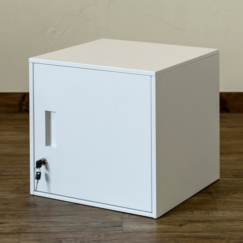 キューブBOX鍵付ロッカー(1個単品) キューブボックス 鍵付き ロッカー スチール 連結可能 収納ボックス コンパクト 貴重品 収納 保管 スペア キューブBOX鍵付ロッカー(1個単品) キューブボックス 鍵付き ロッカー スチール 連結可能 収納ボックス コンパクト 貴重品 収納 保管 スペア