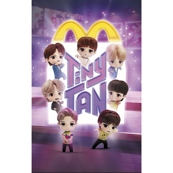 [韓国BTSＸMcDonald's マクドナルド ハッピーセット 7点セット T Complete SET of ALL 7 THROWBACK 2025 McDonald's TINY TAN x