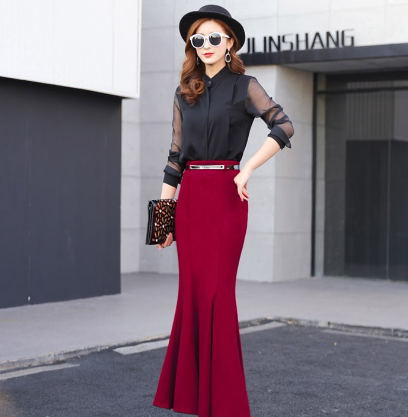 スカート デート ロング丈 フレア 可愛い きれいめ 上品 おしゃれ かっこいい 可愛い ラブリー キュート ガーリー クール モード系 セクシー エレガント 存在感 フォーマル レディース