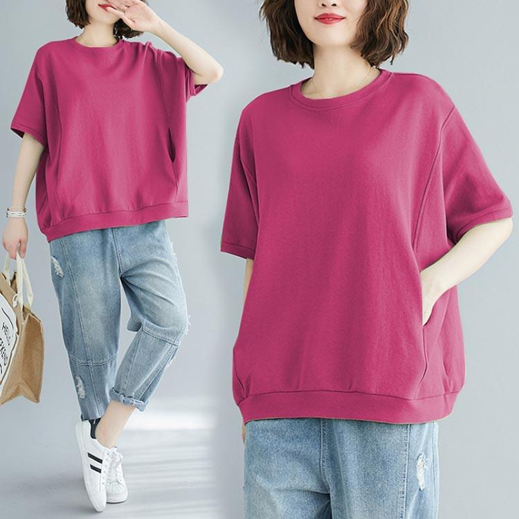 【超お得1つ買うと10個もらえる】急速出荷30% OFFビッグシルエット オーバーサイズ 無地 Tシャツ 半袖 トップス プルオーバー カットソー 五分袖 半そで ゆったり バスク 大きめ Tシャツ 【超お得1つ買うと10個もらえる】急速出荷30% OFFビッグシルエット オーバーサイズ 無地 Tシャツ 半袖 トップス プルオーバー カットソー 五分袖 半そで ゆったり バスク 大きめ Tシャツ