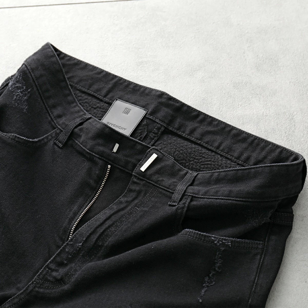 GIVENCHY ジバンシィ ジーンズ BM50ST50NY メンズ デニムパンツ ストレッチ ジーパン Gパン スリム 4G 001/BLACK GIVENCHY ジバンシィ ジーンズ BM50ST50NY メンズ デニムパンツ ストレッチ ジーパン Gパン スリム 4G 001/BLACK