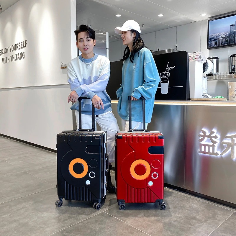 スーツケース フロントオープン 機内持込 キャリーケース フロントポケット ファスナー キャリーバッ