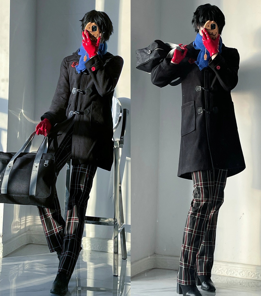 『一部在庫あり』 ペルソナ5 雨宮蓮 冬服 コート コスプレ衣装 コスチューム