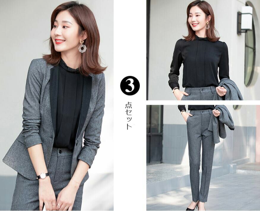 一つボダンスーツ レディース 3点セット ビジネス スカートスーツ フォーマル 通勤 OL オフィス 入学式 卒業式 着痩せ 30代40代 ママ 春秋冬 リクルートスーツ セットアップ セレモニースー 一つボダンスーツ レディース 3点セット ビジネス スカートスーツ フォーマル 通勤 OL オフィス 入学式 卒業式 着痩せ 30代40代 ママ 春秋冬 リクルートスーツ セットアップ セレモニースー