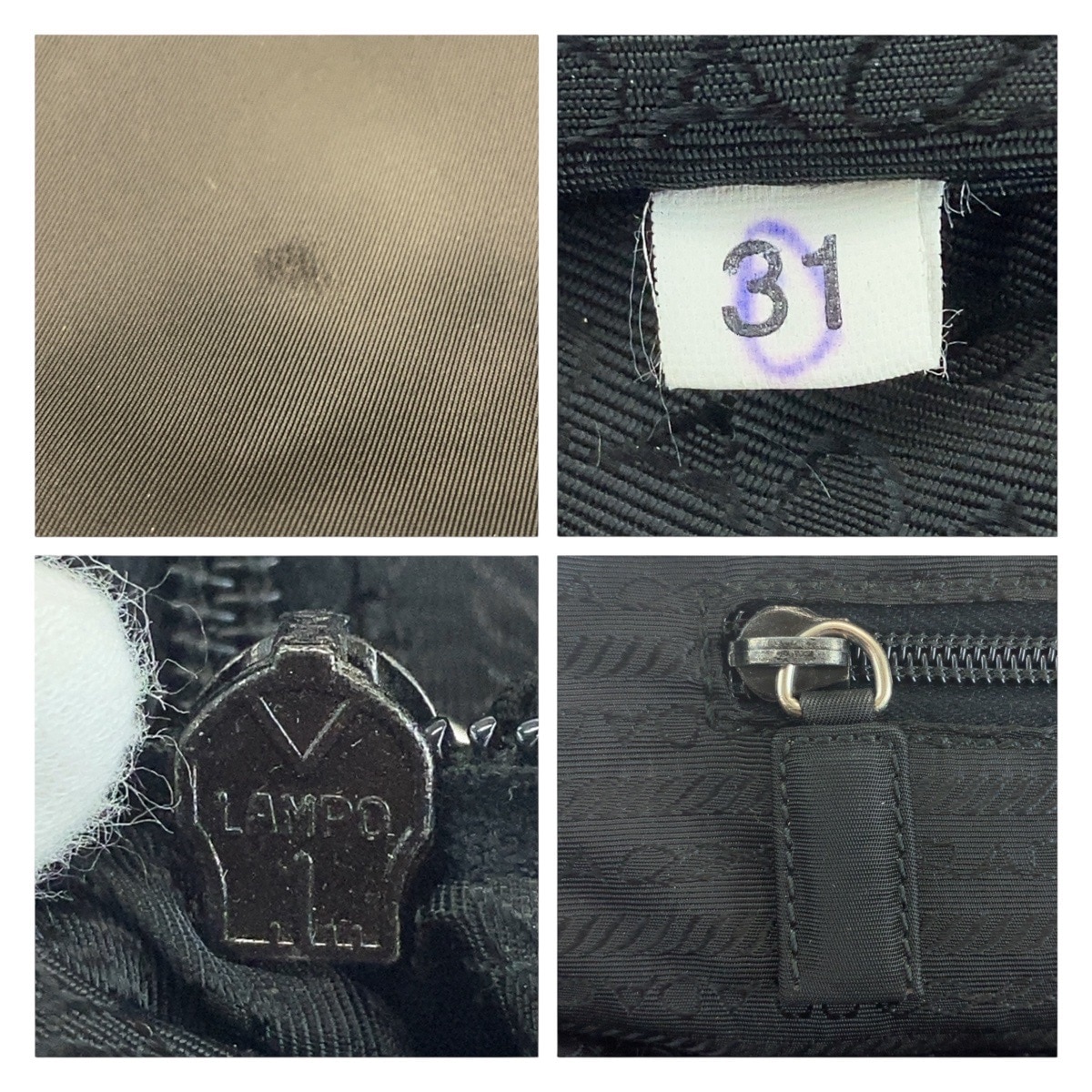 美品 テスート 三角ロゴプレート ブラック 黒 シルバー金具 ナイロン トートバッグ ハンドバッグ レディース 503703 美品 テスート 三角ロゴプレート ブラック 黒 シルバー金具 ナイロン トートバッグ ハンドバッグ レディース 503703