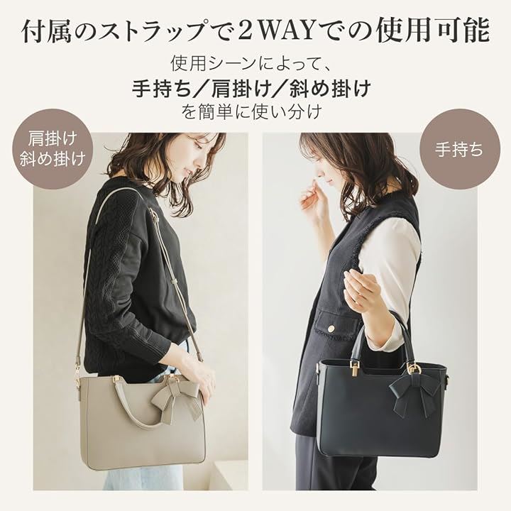 ハンドバッグ レディース ショルダーバッグ 2way 斜めがけ オケージョンバッグ セレモニーバッグ ミニトートバッグ(ネイビー)