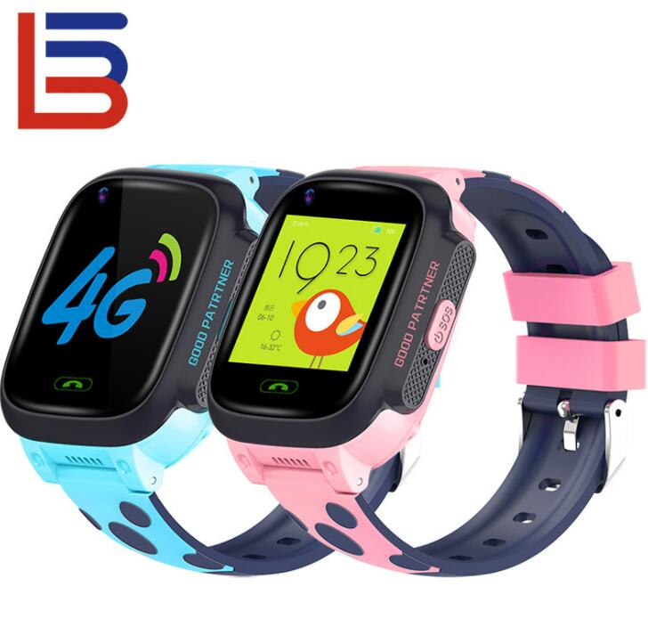 キッズ4GスマートウォッチGPS + WiFi + 防水ビデオ通話