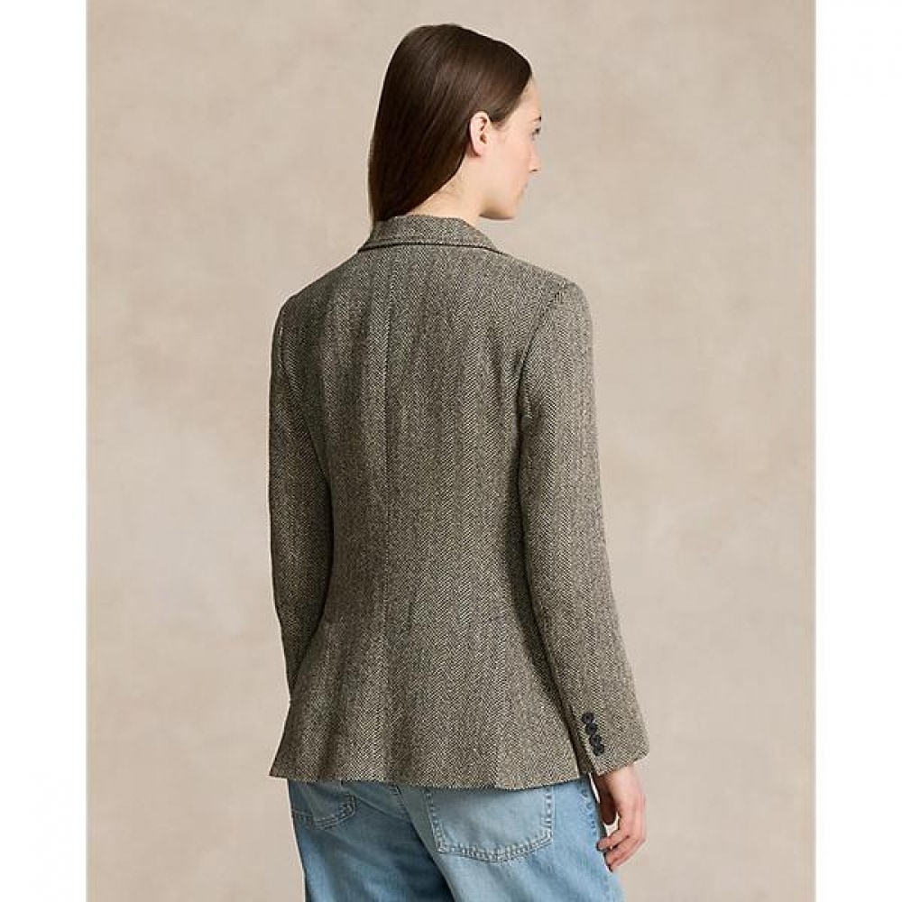 ポロ ラルフ ローレン レディース ヘリンボーン リネン ブレンド ブレザー WMPOOTWN5V20216001 ポロ ラルフ ローレン レディース ヘリンボーン リネン ブレンド ブレザー WMPOOTWN5V20216001