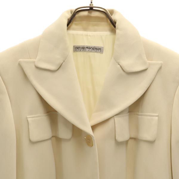 ジャケット 40 ベージュ レディース