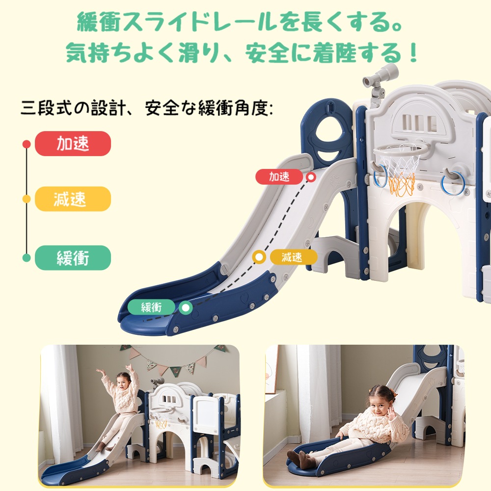 Amazon | BTM すべり台 キャッスル 大型遊具 すべりだい