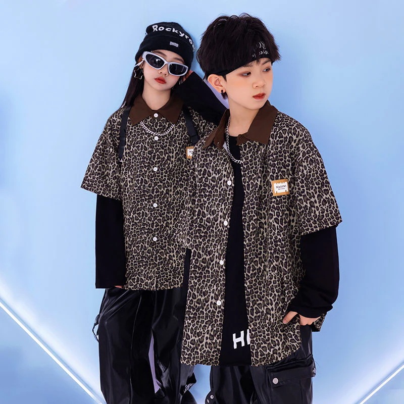 子供の街のダンスのファッション服の男の子のヒップホップのスーツのhiphopの女の子のジャズのダンスの子供のショーの公演の服装の秋 子供の街のダンスのファッション服の男の子のヒップホップのスーツのhiphopの女の子のジャズのダンスの子供のショーの公演の服装の秋