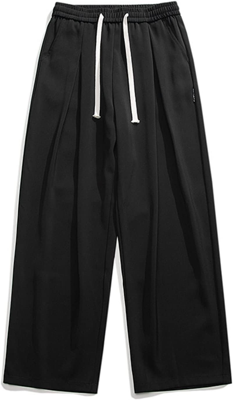 ロングパンツ メンズ カジュアル 大きいサイズ ワイドパンツ ストレート アメリカン おしゃれ 無地 通気性 薄手 スポーツ 汗染み防止 着心地が良い 丈夫 量 ストリート ズボン 春秋