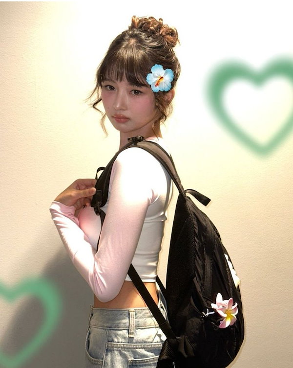 IVEレイ着用 ★OPENING PROJECT★Mesh Pocket Runner Bag IVEレイ着用リュック[OPENING PROJECT] MESH POCKET RUNNER BAG
