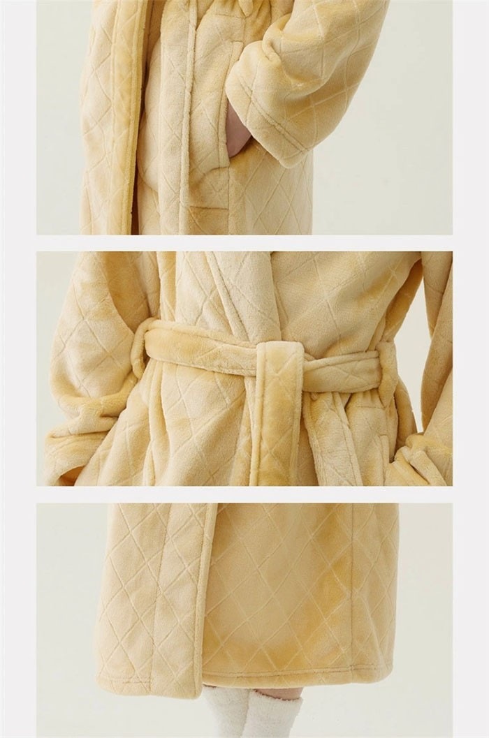 【本日限定】バスローブ レディース メンズ 冬 冬服 厚手 もこもこ ふわふわ 防寒 保温 暖かい ロング丈 部屋着 冬ルームウェア 無地 柔らかい おしゃれ きれいめ ロング パジャマ 風呂上り あ