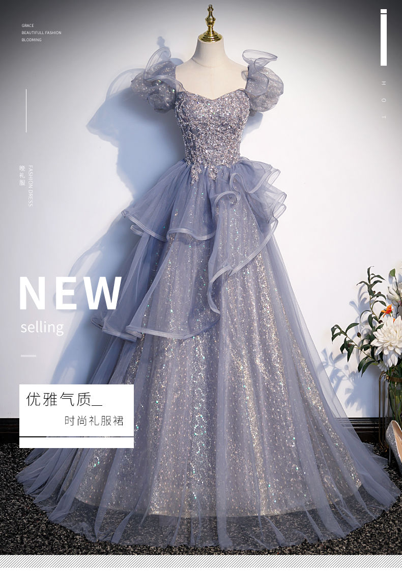 女性のための妖精のドレス18歳の誕生日成人式卒業プリンセスパフスカート婚約乾杯服 女性のための妖精のドレス18歳の誕生日成人式卒業プリンセスパフスカート婚約乾杯服