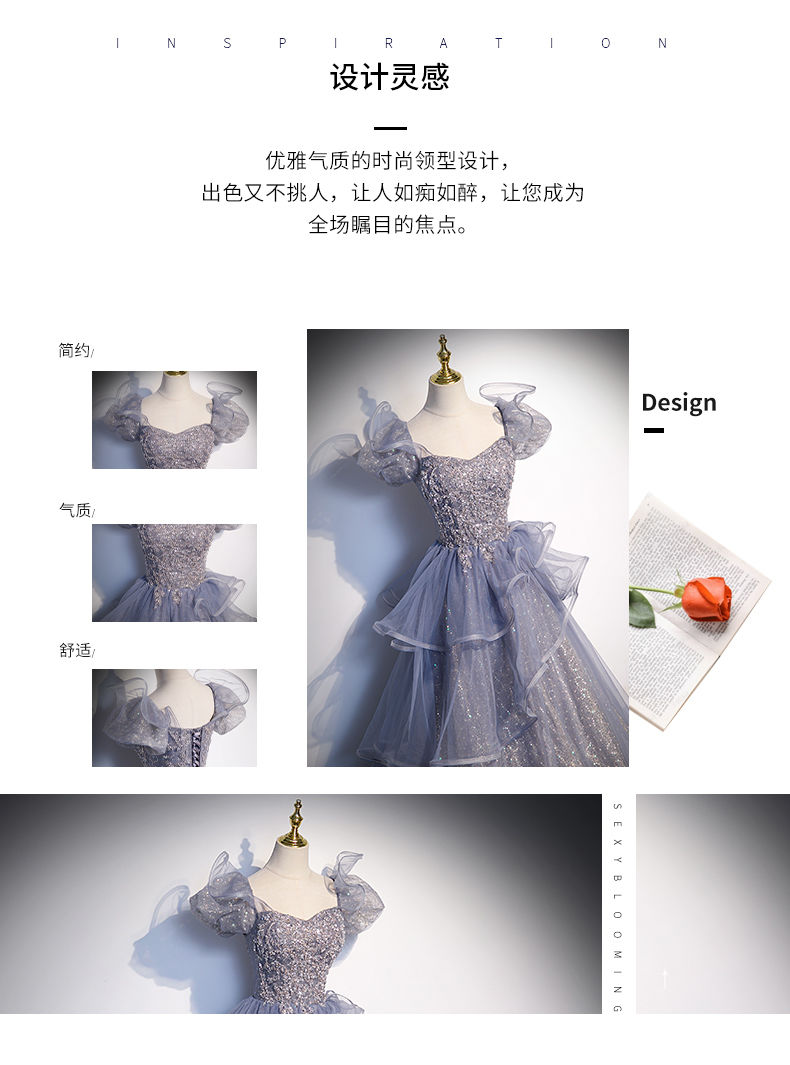 女性のための妖精のドレス18歳の誕生日成人式卒業プリンセスパフスカート婚約乾杯服 女性のための妖精のドレス18歳の誕生日成人式卒業プリンセスパフスカート婚約乾杯服