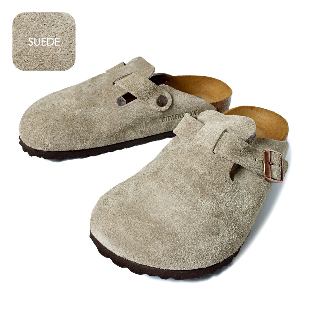 BIRKENSTOCK BOSTON SUEDE ( REGULAR FIT ) TAUPE ビルケンシュトッ BIRKENSTOCK BOSTON SUEDE ( REGULAR FIT ) TAUPE ビルケンシュトッ