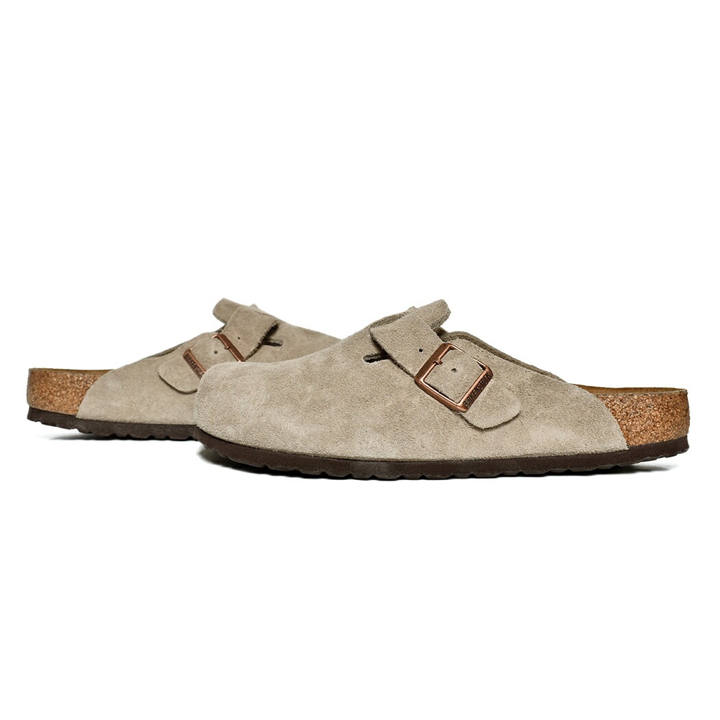 BIRKENSTOCK BOSTON SUEDE ( REGULAR FIT ) TAUPE ビルケンシュトッ BIRKENSTOCK BOSTON SUEDE ( REGULAR FIT ) TAUPE ビルケンシュトッ