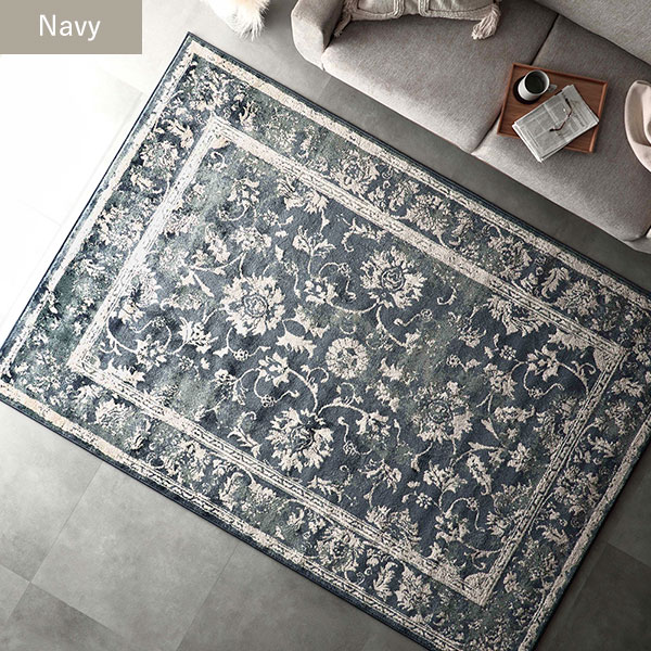 ラグ マット 約160x235cm アイボリー ホットカーペット対応 床暖房対応 オリエンタル柄 ウィルトン アンティーク調 絨毯 ラグ マット 約160x235cm アイボリー ホットカーペット対応 床暖房対応 オリエンタル柄 ウィルトン アンティーク調 絨毯