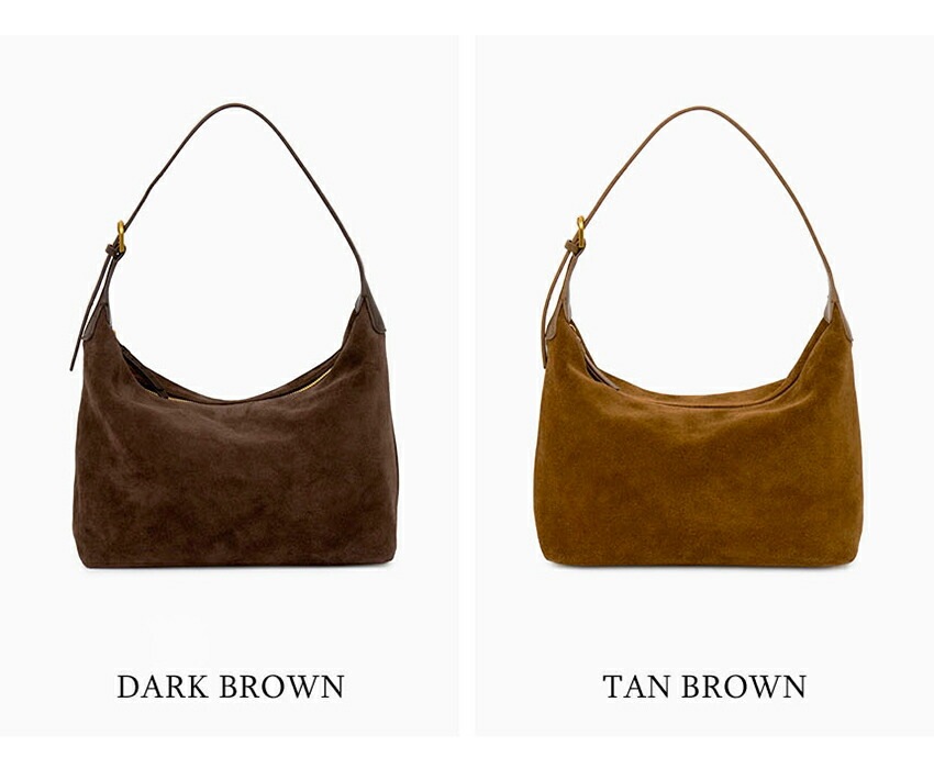 [メガ割りSALE]スエードワイドショルダーバッグ