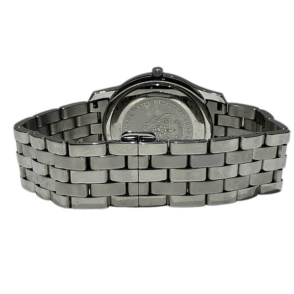 グッチ 5500M クォーツ シルバー文字盤 時計 腕時計 メンズ 【中古】 グッチ 5500M クォーツ シルバー文字盤 時計 腕時計 メンズ 【中古】