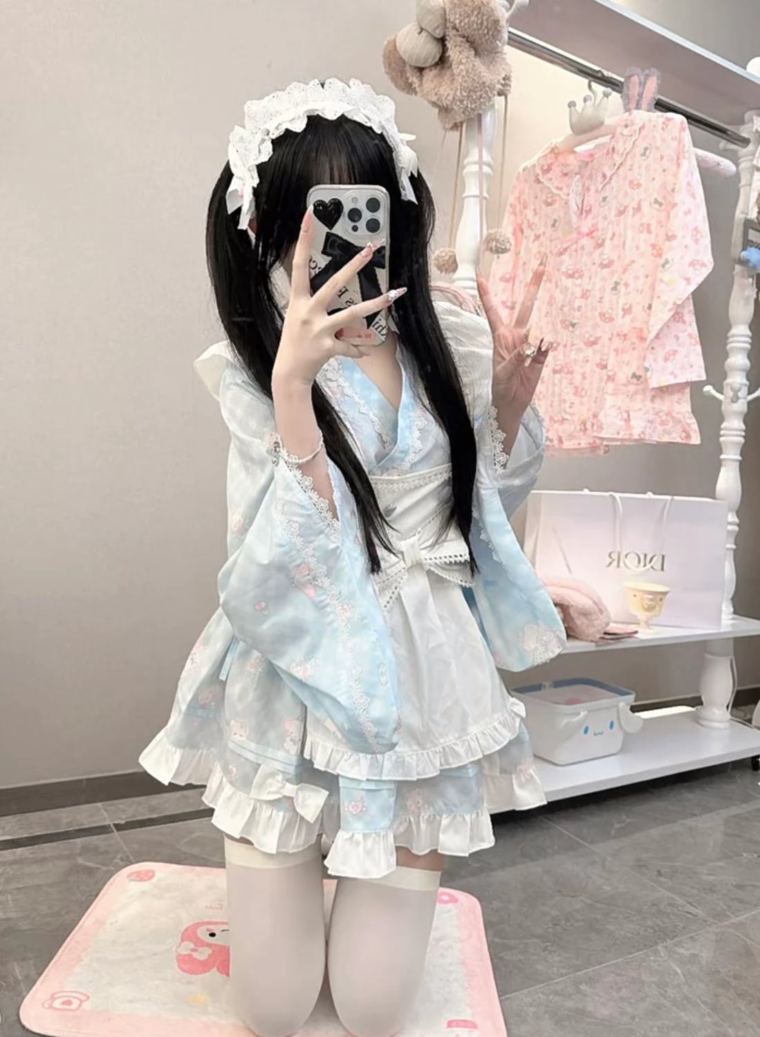 ロリータ かわいい メイドワンピース 蝶結び ストラップスカート エプロン cosセット ロールプレイング mdprevattcaulkingandwaterproofing.com