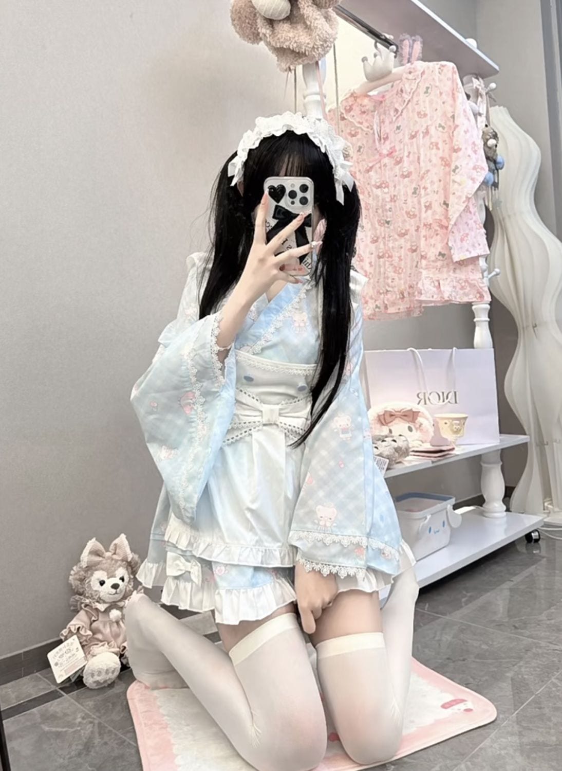 ロリータ かわいい メイドワンピース 蝶結び ストラップスカート エプロン cosセット ロールプレイング mdprevattcaulkingandwaterproofing.com