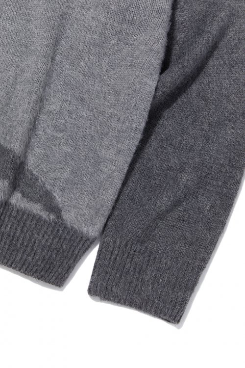 BLOCK ROUND KNIT 2色 新商品 韓国人気 男女共用 肝節期 韓国ファッション ストリートファッション