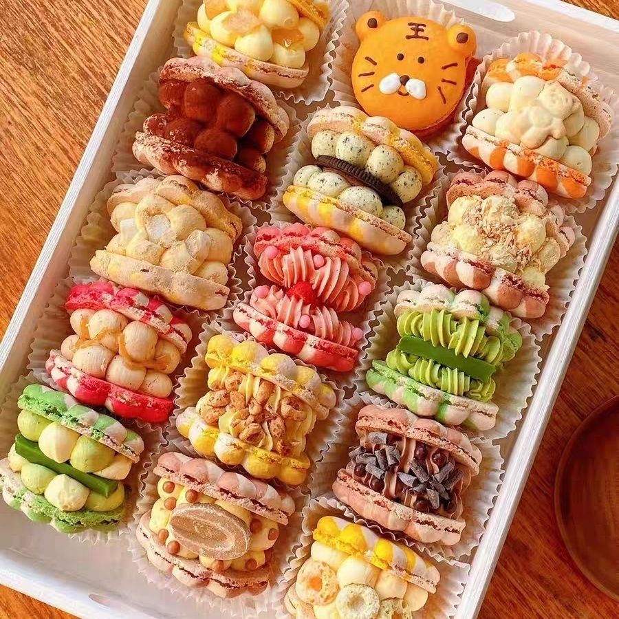 【20点セット】【急速出荷】【メガ割】貝殻が太っている韓国式マカロン漫画フランス式間食ギフトバレンタインデー新プレゼントネット赤正統 【20点セット】【急速出荷】【メガ割】貝殻が太っている韓国式マカロン漫画フランス式間食ギフトバレンタインデー新プレゼントネット赤正統