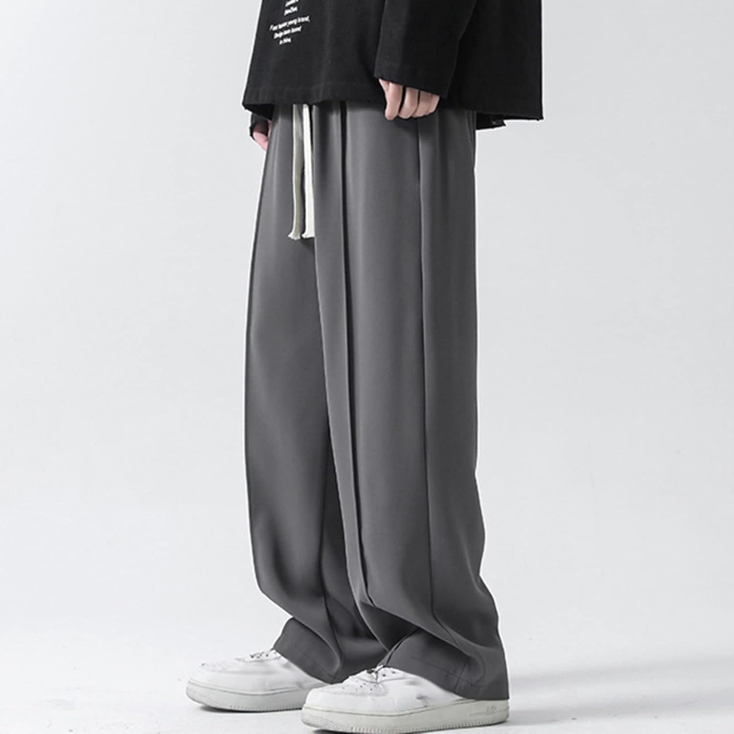 カジュアルパンツ メンズ 大きいサイズ ロングパンツ ストレート ワイドパンツ ストリート 韓国 おしゃれ 通気 速乾 汗染み防止 薄手 スポーツ チノパン 量 ズボン アウトドア 通勤通