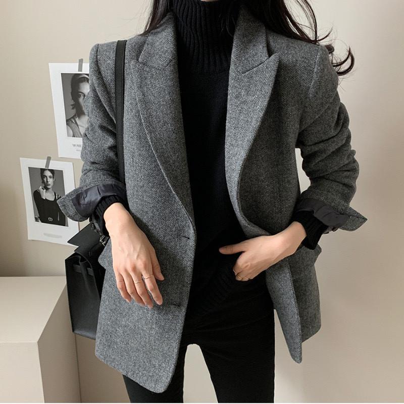 超目玉新品 チェスターコート レディース 冬服 ラシャコート ジャケット マウンテンパーカー 折襟 パーカー カジュアル ボタンダウン アウター 春秋 着痩せ