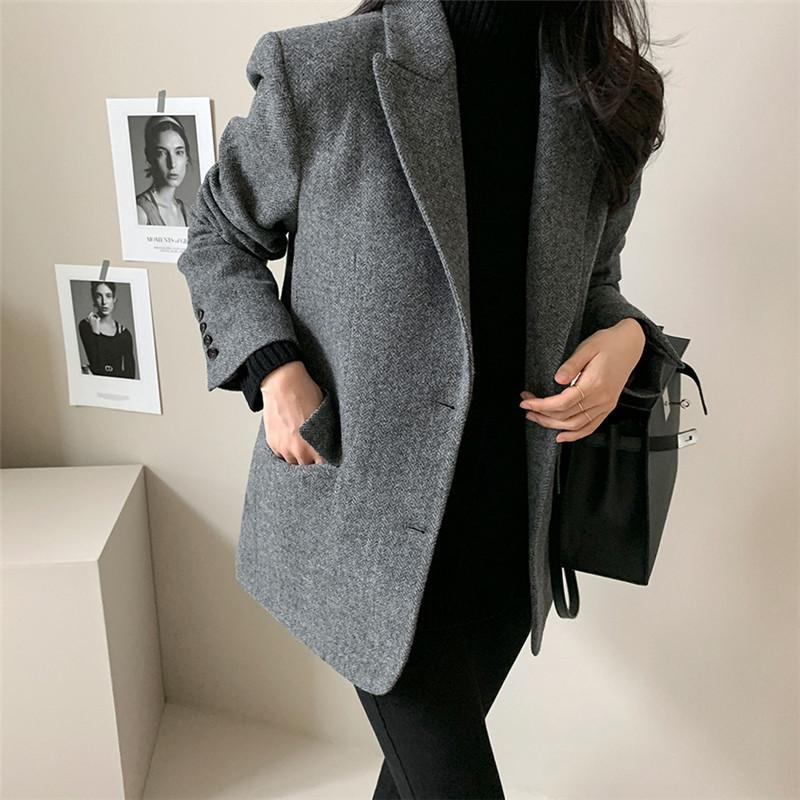 超目玉新品 チェスターコート レディース 冬服 ラシャコート ジャケット マウンテンパーカー 折襟 パーカー カジュアル ボタンダウン アウター 春秋 着痩せ