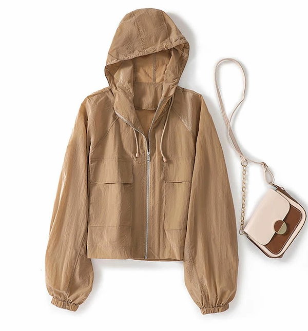 BEIGE, ベイジ　GAURA シアーパーカーブルゾン　2 S-size・MORE 10月号掲載】VAUIX / パーカー （パーカー