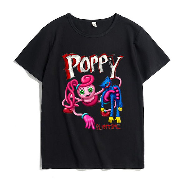 fofofofa×POPPYポップアップTシャツ Strawberry printed T-shirts (White) – POPPY