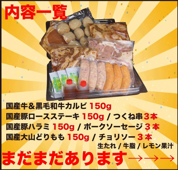 夏ホルの焼肉BBQセット松 1670g　たっぷり余裕で４ー６人前　黒毛和牛カルビ　ホルモン