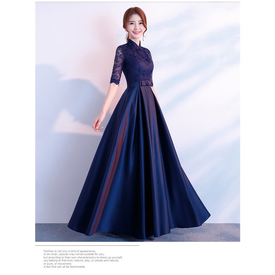 ロングドレス 演奏会 大人 ドレス 袖あり パーティードレス 結婚式 ドレス 二次会 発表会 ウェデ ロングドレス 演奏会 大人 ドレス 袖あり パーティードレス 結婚式 ドレス 二次会 発表会 ウェデ