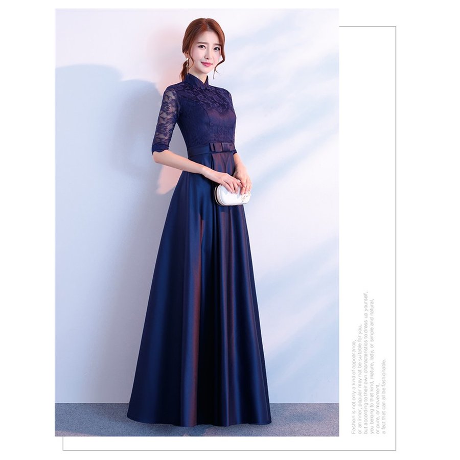 ロングドレス 演奏会 大人 ドレス 袖あり パーティードレス 結婚式 ドレス 二次会 発表会 ウェデ ロングドレス 演奏会 大人 ドレス 袖あり パーティードレス 結婚式 ドレス 二次会 発表会 ウェデ