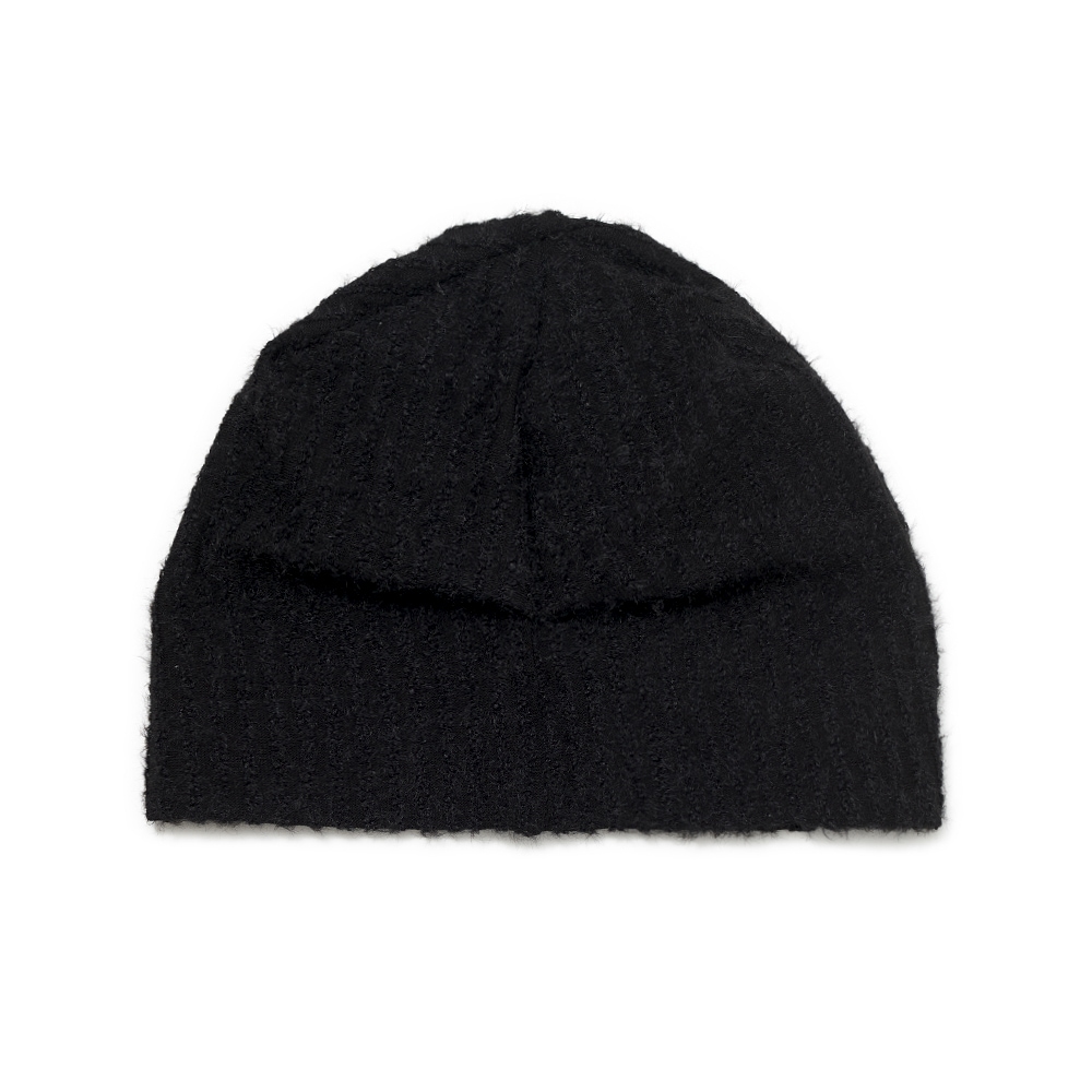 【HUGYOURSKIN】 FURRY TUCKED BEANIE : 3COLORS
