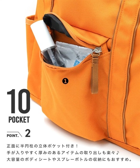 リュック・デイパック anello GRANDE アネログランデ 10ポケット両面はっ水トート型リュックサック A4対応・PC収納 リュック・デイパック anello GRANDE アネログランデ 10ポケット両面はっ水トート型リュックサック A4対応・PC収納