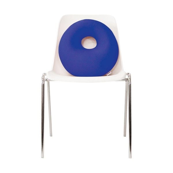 MOGU いろいろ便利な穴あきクッション 青 1個 MOGU いろいろ便利な穴あきクッション 青 1個