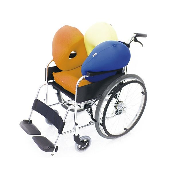 MOGU いろいろ便利な穴あきクッション 青 1個 MOGU いろいろ便利な穴あきクッション 青 1個