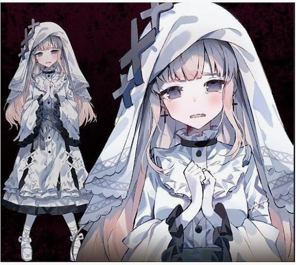 魔法少女ノ魔女裁判 マルイ ポップアップ氷上メルル Qoo10] 魔法少女ノ魔女裁判 氷上メルル コスプレ